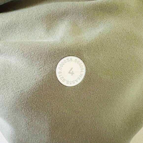 LULULEMON ATHLETICA Grey Sage F & F HR Crop 19" Leggings - US 4 - Picture 7 of 8